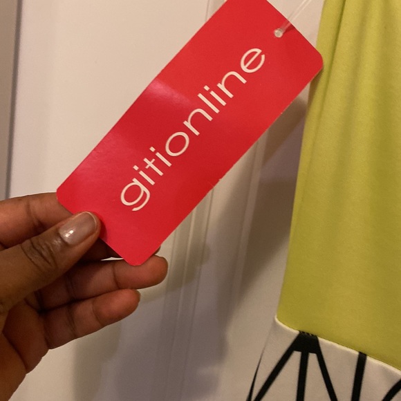 Floral strapless dress - Picture 3 of 3